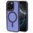 Mobiparts Hardcover iPhone 16 Pro MagSafe Hardcase Backcover - Satin Purple