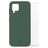 Mobilize Rubber Gelly Samsung Galaxy A22 4G Hülle Flexibles TPU Backcover - Matt Green