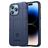 Mobigear Rugged Shield iPhone 14 Pro Max Hülle Flexibles TPU Backcover Stoßfest - Blau