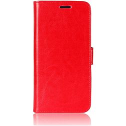 Mobigear Wallet OPPO Find X2 Hülle Klapphülle Geldbörse - Rot
