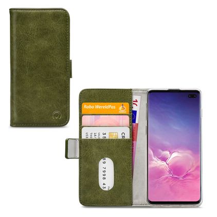 Mobilize Elite Gelly Samsung Galaxy S10 Plus Hülle Klapphülle - Grün