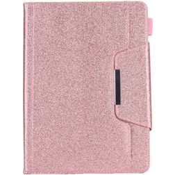 Mobigear Luxury iPad 7 (2019) Hülle Klapphülle + Stifthalter - Pink