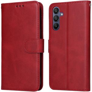 Mobigear Wallet Samsung Galaxy A17 Hülle Klapphülle Geldbörse - Rot