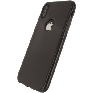 Mobilize Gelly iPhone X Hülle Flexibles TPU Backcover - Smokey Grey
