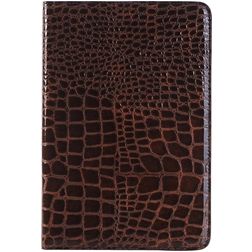 Mobigear Croco iPad Mini 4 (2015) Hülle Klapphülle - Braun