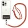 Mobigear Lanyard Universal-Handykette einstellbar - Rot / Grün