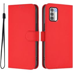 Mobigear Urban Wallet Nokia G42 Klapphülle Portemonnaie - Rot
