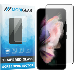 Mobigear Premium Samsung Galaxy S23 Panzerglas Gehärtetes Glas Displayschutz - Hüllenfreundlich - Schwarz