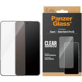 PanzerGlass Ultra Wide Fit Xiaomi Redmi Note 15 Pro Gehärtetes Glas Displayschutz - Hüllenfreundlich