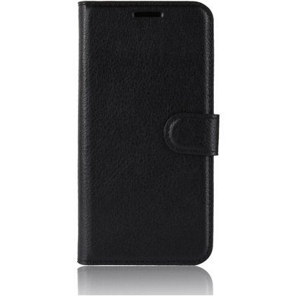 Mobigear Classic Samsung Galaxy A71 Hülle Klapphülle Geldbörse - Schwarz