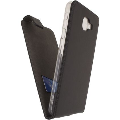 Mobilize Classic Gelly Samsung Galaxy J7 Max Hülle Flipcase - Schwarz