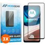 Mobigear Premium Motorola Moto G42 Panzerglas Gehärtetes Glas Displayschutz - Hüllenfreundlich - Schwarz (3er Pack)