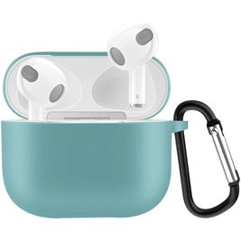 Mobigear Classic Apple AirPods 3 Hülle Flexibles Silikon - Emerald Green