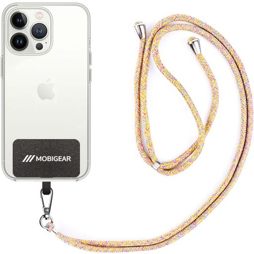 Mobigear Lanyard Universal-Handykette einstellbar - Rainbow