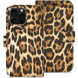 My Style Flex Wallet iPhone 16 Pro Max Hülle Klapphülle Geldbörse - Wild Leopard