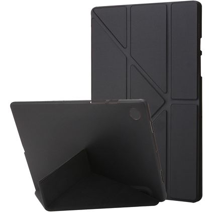 Mobigear Origami Samsung Galaxy Tab A9 Plus (2023) Hülle Klapphülle - Schwarz