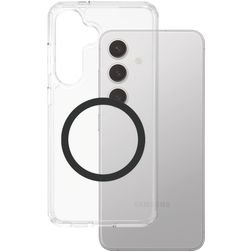 CARE by PanzerGlass Flagship Samsung Galaxy S25 Ultra MagSafe Hülle Hardcase Backcover - Transparent / Schwarz