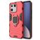 Mobigear Armor Ring Xiaomi 13 Hülle Hardcase Backcover Stoßfest mit Ringhalter - Rot
