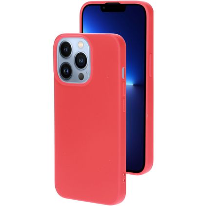 Mobiparts iPhone 13 Pro Silikon Hülle Backcover - Scarlet Red