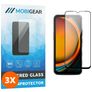 Mobigear Premium Samsung Galaxy Xcover 7 Panzerglas Gehärtetes Glas Displayschutz - Hüllenfreundlich - Schwarz (3er Pack)