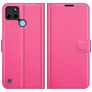 Mobigear Classic Realme C21Y Hülle Klapphülle Geldbörse - Magenta