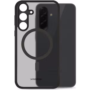 Mobilize Hybrid Samsung Galaxy A57 MagSafe Hülle Hardcase Backcover Stoßfest - Schwarz