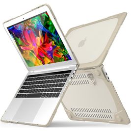 Mobigear Shockproof MacBook Pro 13 Zoll (2016-2023) Hardcase Hülle MacBook Case - Braun - Model A1706 / A1708 / A1989 / A2159 / A2289 / A2251 / A2338 Mobigear Shockproof MacBook Pro 13 Zoll (2016-2023) Hardcase Hülle MacBook Case - Braun - Model A1706 / A1708 / A1989 / A2159 / A2289 / A2251 / A2338