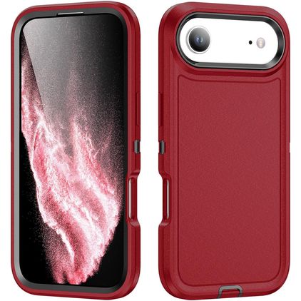 Mobigear Rugged iPhone Air Hardcase Backcover Shockproof - Rot