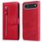 Mobigear Zipper iPhone Air Hülle Klapphülle Geldbörse - Rot