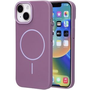 Mobiparts Slim Line iPhone 15 MagSafe Hülle Hardcase Backcover - Imperial Purple