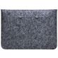 Mobigear Envelope Filz Laptop Sleeve 15 - 16 Zoll Laptop Hülle - Schwarz