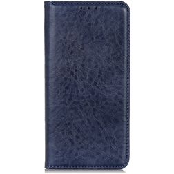 Mobigear Classic Elegance HTC Desire 20 Pro Hülle Klapphülle Geldbörse - Blau