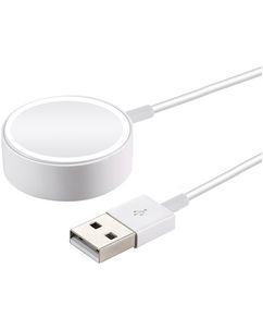 Mobigear USB-A Magnetic Ladegerät Apple Watch 1 m 5W 1A - Weiß