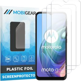 Mobigear Motorola Moto G10 Displayschutz Schutzfolie - Hüllenfreundlich (3er Pack)