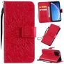 Mobigear Sunflower iPhone 11 Pro Hülle Klapphülle Geldbörse - Rot