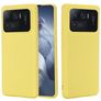 Mobigear Rubber Touch Xiaomi Mi 11 Ultra Silikon Hülle Backcover - Gelb