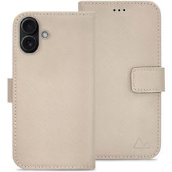 My Style Flex Wallet iPhone 16 Hülle Klapphülle Geldbörse - Warm Taupe