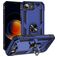 Mobigear Armor Ring iPhone 17e Hülle Hardcase Backcover Stoßfest mit Ringhalter - Blau