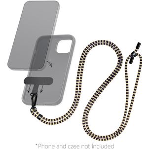 Mobilize Lanyard Verstellbare Universal-Handykette - Braun / Blau