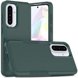 Mobigear Heavy Armor Samsung Galaxy A36 Hülle Hardcase Backcover Stoßfest - Grün