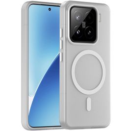 Mobigear Shockproof Xiaomi 15 MagSafe Hülle Hardcase Backcover - Weiß