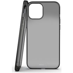 Nudient Thin iPhone 12 Pro Max Hülle Flexibles TPU Backcover - Ink Black