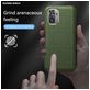 Mobigear Rugged Shield POCO M5s Hülle Flexibles TPU Backcover Stoßfest - Grün