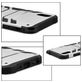 Mobigear Armor iPhone XS Max Hülle Hardcase Backcover Stoßfest - Silber