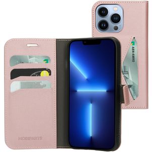 Mobiparts Classic Wallet iPhone 13 Pro Hülle Klapphülle Geldbörse - Pink