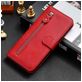 Mobigear Zipper iPhone 17 Pro Hülle Klapphülle Geldbörse - Rot