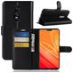 Mobigear Classic OnePlus 6 Hülle Klapphülle Geldbörse - Schwarz