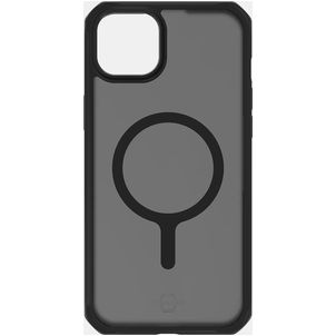 ITSKINS Level 2 HybridMagFrost R iPhone 14 MagSafe Hülle Hardcase Backcover Stoßfest - Schwarz