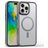 Mobigear Shockproof iPhone 16 Pro MagSafe Hülle Hardcase Backcover - Grau