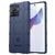 Mobigear Rugged Shield Motorola Edge 30 Ultra Hülle Flexibles TPU Backcover Stoßfest - Blau